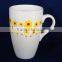 11oz mark mug with printing round ceramic mug with printing printed round porcelain mug with handle