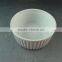 4.5"pure White Ceramic Porcelain Type Bakeware Type Ramekin