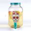 holiday decorative Halloween glass item/juice use glass dispenser and 16oz mason jar