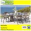 Factory Price Restaurant Furniture Outdoor Sectional Dining Table and Chair
