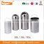 30L Square Stainless Steel Metal Touch Waste Bin