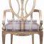 Nice Designed Classic European Solid Wood Carving Golden Royal Chair with Chinoiserie Influenced BF12-04264a