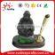 revolving pen holder with zebra figurine