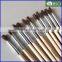 JDJY-0008 kids horsehair artist paint brush with long wooden handle