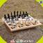 2017 Wholesale Cheap Kids Wooden International High Quality Children Wooden International Chess W11A053