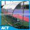 Hot-dip galvanized fixed football player bench, substitute player seats