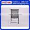 4pcs iron outdoor leisure folding chair,black+silver,68CM*59CM*95cm