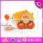 2016 new design kids wooden animal car toy,cute baby wooden animal car toy,most fashion wooden animal car toy W05B091