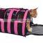 Hot selling breathy mesh pet carrier for dogs and cats