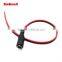 Flat type 22AWG dc cable plug for CCTV 30cm 5.5*2.1mm