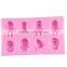 Silicone fondant chocolate mold baking tools / artificial / yellow thief daddy taobao 1688 agent