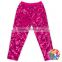 Stylish Baby Hot Pink Sequins Pants Newborn Toddler Girls Cotton Pants Fancy Sequin Pants For Baby Girls