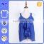 Manufacturer Price Ruffled Collar Sleeveless Sexy Hot Halter Sexy Blouse