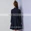 New Winter Embroidery Office Dress for Women Work Wear Lady Formal