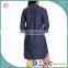 Wholesale women casual shirt dress girl fashion denim dress with pictures