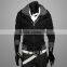 Wholesale zipper up Men Plain hoodies