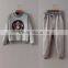 Runwaylover EY2359B New Fashion 2017 Ladies Sport Suits , Women Embroidery Hoodie And Casual Pants