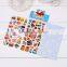 Children puffy sticker ,multicolor decoration PVC stikcer bubble DIY sticker carton pop-up sticker crystal sticker