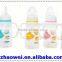 Printed standard neck PP baby bottle with handle