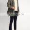 Fashion 2017 ladies plain blank crew neck long sleeve pullover designs cardigan cashmere sweater woman