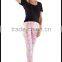 Cute Pink Cat digital printing personalized fashion yoga pants