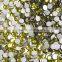 Wholesale hotfix rhinestone loose rhinestones Olivine for garment