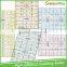 New Launched 5 Colors Patchwork Square Quilting Ruler for Fabric Cutting