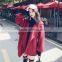 B22681A Korea woman High-end fashion double sides cashmere loose wool coat