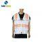 Hot selling safety high visibility white vest online clothing store for sale