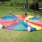 Children Outdoor Kid Play Colorful Rainbow Parachute