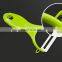 High quality plastic handle Kid safe cutter fruit & vegetable peeler for wholesale