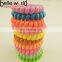 New wholesale Solid Color telephone hair lines elastic hair bands