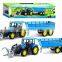 Popular Plastic Farm Tractor toy ,Friction Farm Truck ,Tool Truck Toy for Kids