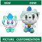 The company mascot soft custom plush toy for children
