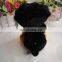 Made in China TY branded furry big eyed Police dog china factory plush toys