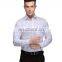 Blue & White Printed Casual Shirt