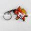 Customized design 3D soft PVC rubber keychain