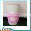 Silicone insulated ceramic cup with cover and have colorful sleeve for coffee promotion
