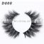 D008 eyelash extension mink 3d mink eyelashes private label