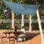 triangle canopy sun shade sail water resistant uv block patio awning garden