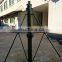 4m military broadcasting portable aluminium winch up telescopic field mast