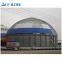 Prefabricated Light Steel Space Frame Structure Dome Roof Coal Storage Shed Building