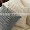 Hotsale Factory Direct Custom Made Knitted Plain Cushion Pillow