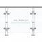 Hot Selling Balcony Stainless Steel Luxury Railing Glass Railing Balustrade Manufacturer from China