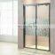 Luxury simple bathroom tempered glass shower partition door shower cabin enclosure