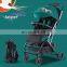 Chinese style embroidery canopy baby stroller foldable toddler pram pushchair