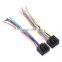 2Pcs Car Radio Stereo Speaker Wiring Harness Plug Cable for Chevrolet-2005 2006 2007 2008 2009-2013 2014 2015 2016