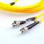 Kabel Patch Serat Optik ST G652D Fiber Optic Jumper cable de conexion de SM MM DX SX fibra Fiber Jumper ST fiber optic patchcord