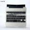 bluetooth keyboard for iPad Mini,white Separable aluminum + plastic keyboard