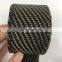 Exhaust accessories New Titanium Exhaust Performance Heat Wrap Titanium Pipe Header Manifold Heat Wrap Tape